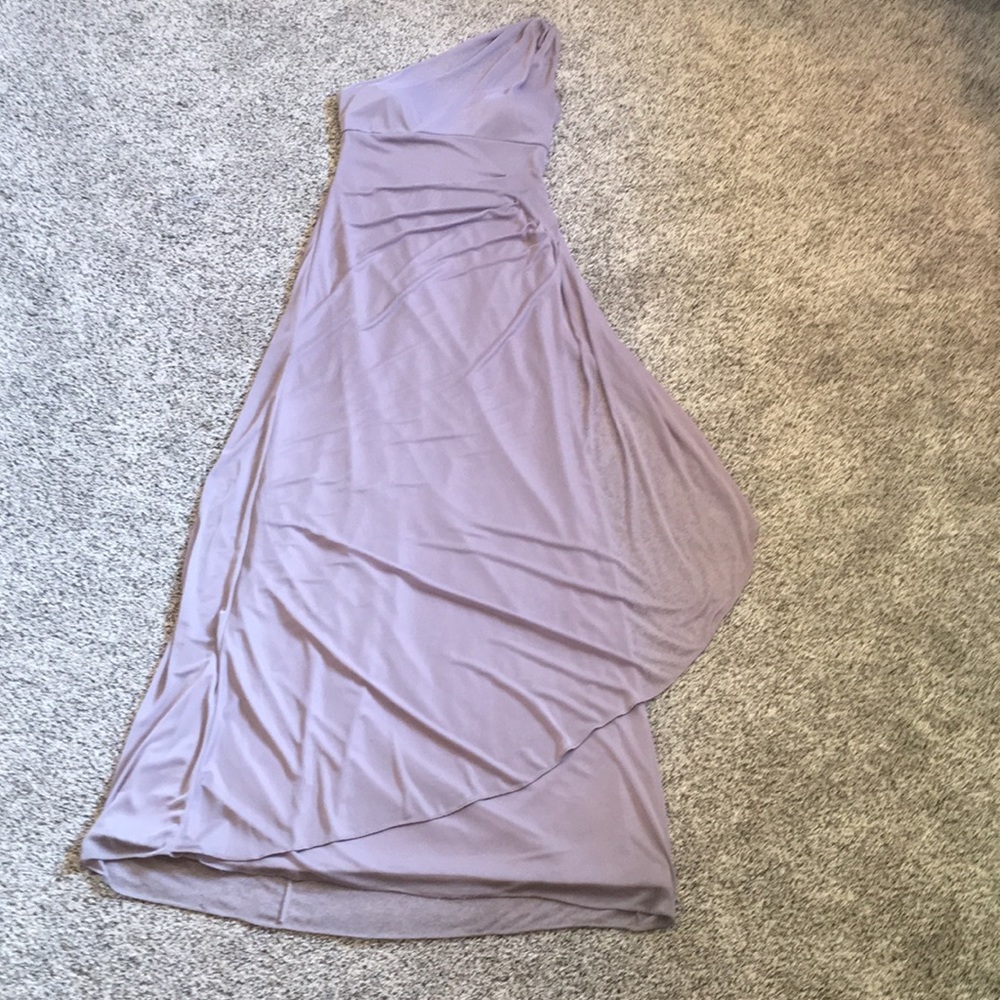 Floor length prom dress